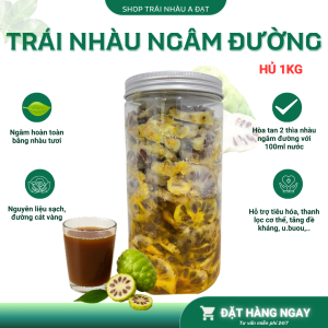 Nhàu tươi ngâm đường phèn
