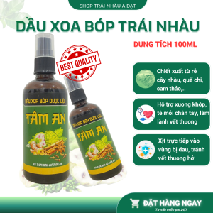 Dầu xoa bóp dược liệu Tâm An, lọ xịt 100ml