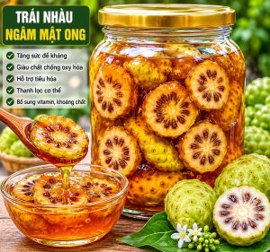 Trái Nhàu Ngâm Mật Ong